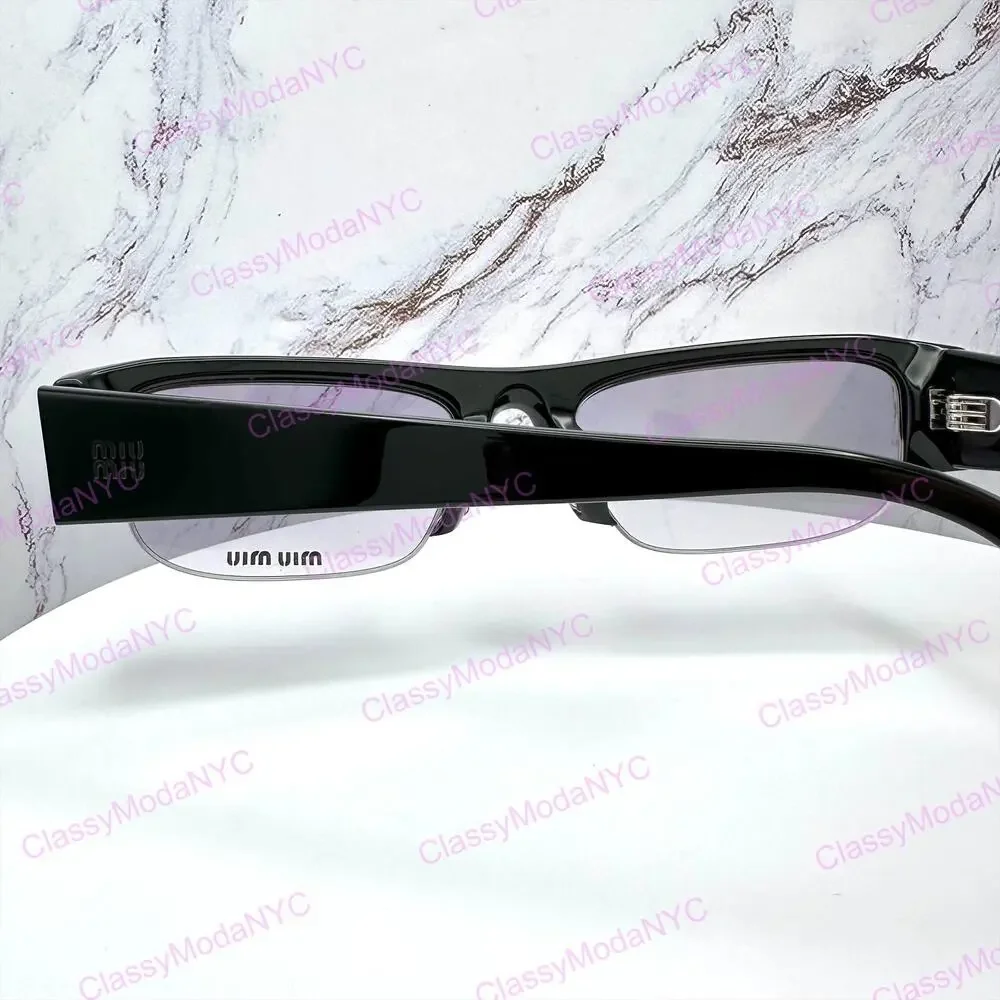 New MIU MIU Vedette Sunglasses Seen on Kylie Jenner MU B07S 16K04O Black Italy